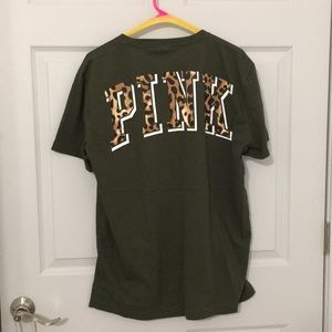 PINK Short sleeve t-shirt.